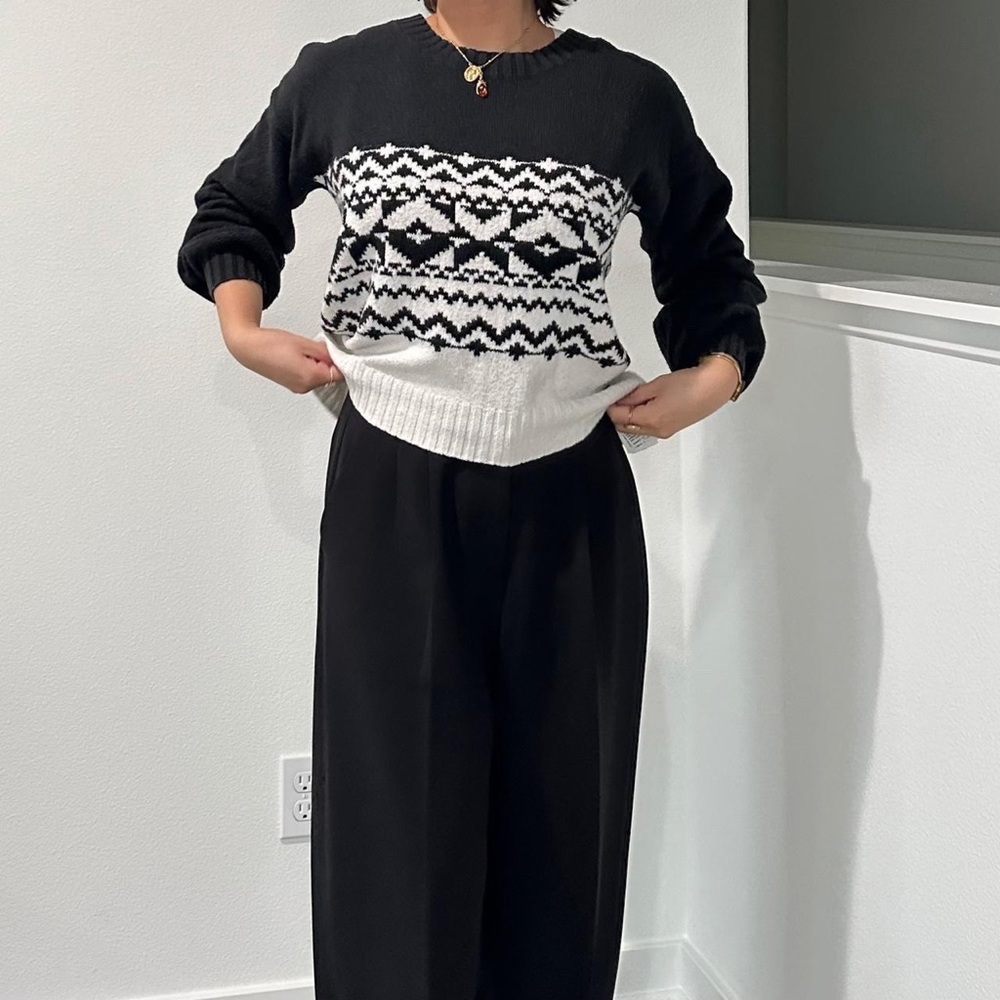 Cozy, Fairisle Sweater from Hollister